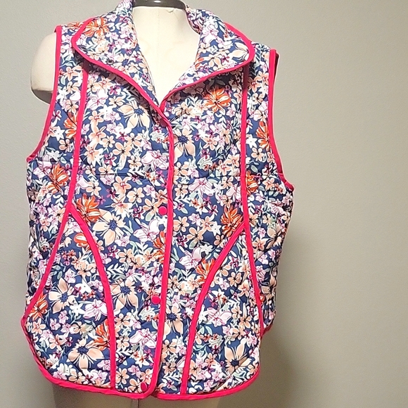 Dokotoo Jackets & Blazers - Dokotoo Women's Quilted Vest Lightweight Button-Down Cropped Puffer Vest